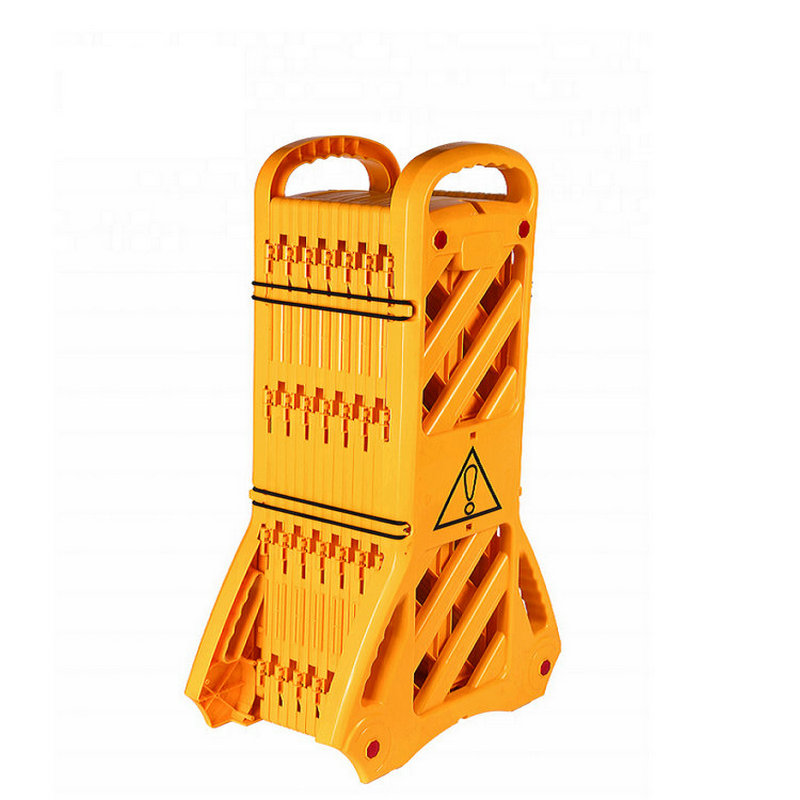 Plastic Crowd Control Expandable Barricade Traffic Car Parking Safety Barrier